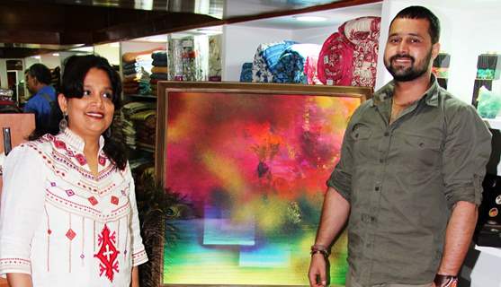 A celeb-studded opening of Amisha Mehta's art show Colour Dance