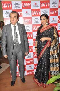 Unveiling of Savvy Cover With Vidya Balan