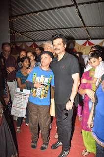 Anil Kapoor & Ajinkya deo together spotted at a social cause