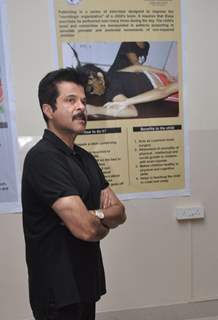 Anil Kapoor & Ajinkya deo together spotted at a social cause