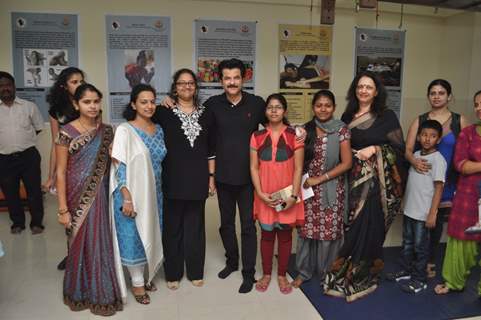 Anil Kapoor & Ajinkya deo together spotted at a social cause