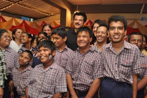 Anil Kapoor & Ajinkya deo together spotted at a social cause