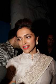 Deepika Padukone at Sanjay Leela Bhansali's Birthday party