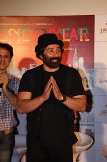 Sunny Deol and Kangana Ranaut at film I LOVE NY theatrical trailer launch