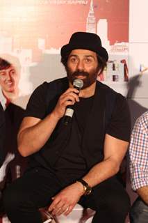 Sunny Deol and Kangana Ranaut at film I LOVE NY theatrical trailer launch