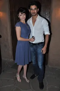 Ankita Lokhande and Sushant Singh Rajput at Success bash of 'Kai Po Che!'