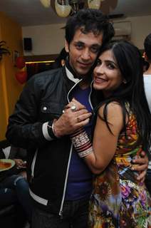 Rajiv and Shibani Kashyap at Preety Bhalla's birthday bash.