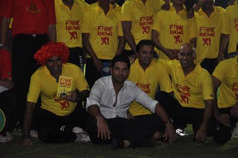 Yuvraj Singh unveils Shailendra Singh's book 'F@k Knows'