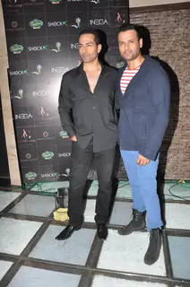 Sudhanshu Pandey and Rohit Roy at Designer Manali Jagtaps Faishon Show