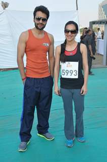 Akshay Kumar at DNA Womans Half Marathon 2013