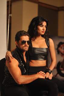 Bollywood Actors Neil Nitin Mukesh with Sonal Chauhan pose during the photo soot promotion of  Film 3G