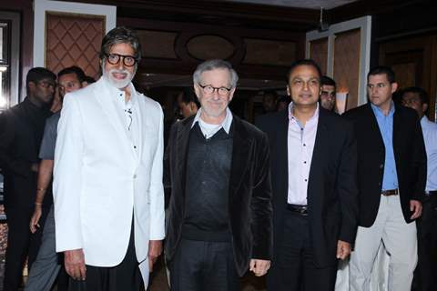 Steven Spielberg in a conversation with Amitabh Bachchan