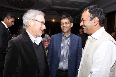 Steven Spielberg in a conversation with Amitabh Bachchan