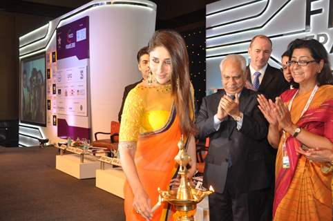 Kareena Kapoor at the inauguration of FICCI Frames 2013