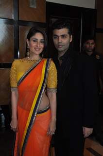 Karan Johar and Kareena Kapoor at the inauguration of FICCI Frames 2013