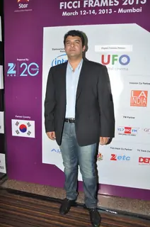 Siddharth Roy Kapur at the inauguration of FICCI Frames 2013