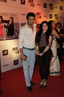 Manish Paul at Premiere of movie Jolly LLB