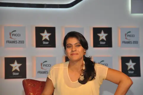Kajol Devgn at FICCI Frames 2013
