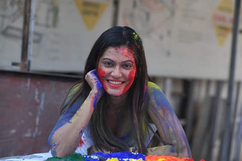 Festival of colours Holi for save Water campaign and safe Holi