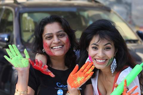 Festival of colours Holi for save Water campaign and safe Holi