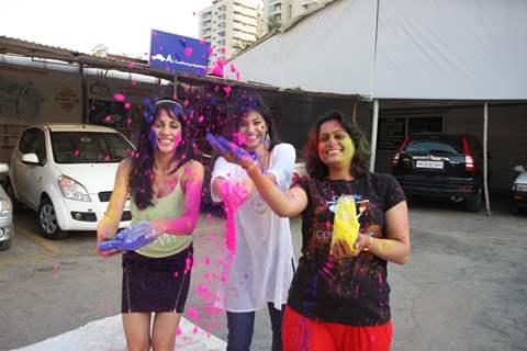 Festival of colours Holi for save Water campaign and safe Holi