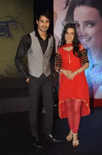 Sanaya Irani and Farhan Khan at the launch event of Chhan Chhan