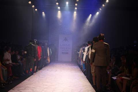 3rd Day Show of Arjun Khanna at Lakme Fashion Week 2013