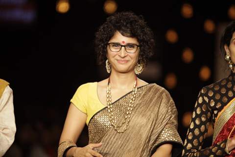 Celebs walk the ramp for Swades Foundation show by Vikram Phadnis at LFW