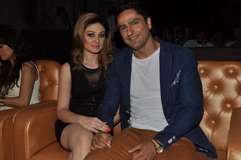 Shefali Jariwala with Parag Tyagi at Nach Baliye Shriman & Shrimati