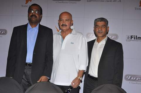 Rakesh Roshan at Turner, Film Kraft & Toonz Animation partner for Krrish television features