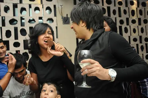 Designer Rohhit Verma throws surprise Birthday party for Sister Swati Loomba