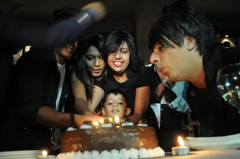 Designer Rohhit Verma throws surprise Birthday party for Sister Swati Loomba