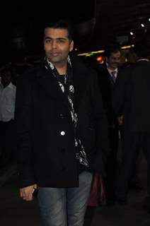 Karan Johar at Airpot Going to Toifa Awards