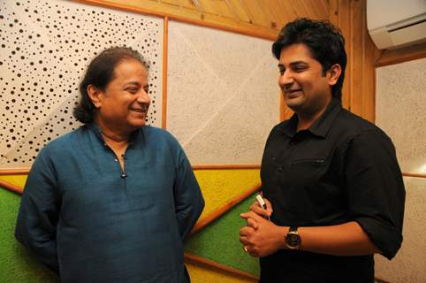 Anoop Jalota recorded his part with Sumeet tappoo for the upcoming album Destiny