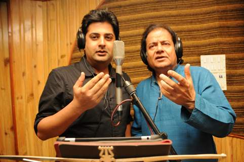 Anoop Jalota recorded his part with Sumeet tappoo for the upcoming album Destiny