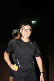 Meiyang Chang at Singers Cricket Match