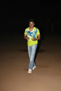 Shaan at Singers Cricket Match