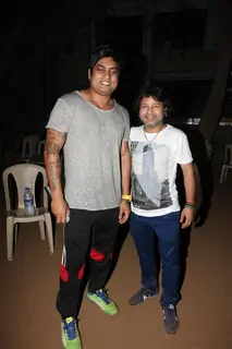 Kailash Kher at Singers Cricket Match