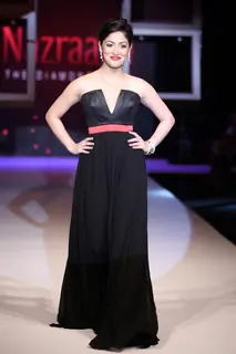 Yami Gautam walks the ramp for Rio Tinto at IIJW Day 1