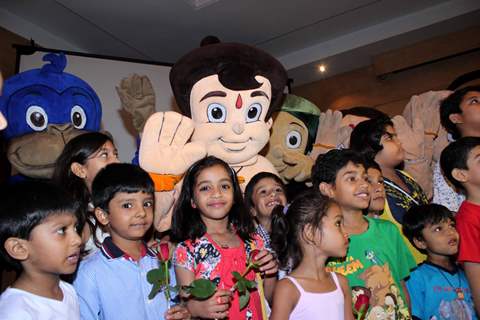 Chota Bheem and Thorn of Baali press conference