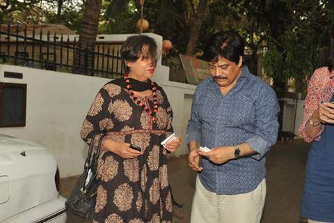 Gulzar, Waheeda, Asha Parekh & Helen at 'Paansa' play