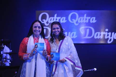 Launch of Pooja Gaitonde's album Qatra Qatra Dariya Dariya