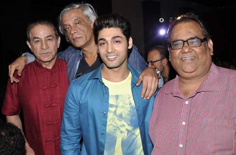 Dalip Tahil, Sudhir Mishra, Ruslaan Mumtaz and Satish Kaushik at Music Launch of film I Dont Luv U