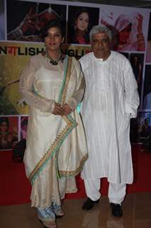 Shabana Azmi and Javed Akhtar at Sahara Pariwar Bash For Padma Shri Sridevi