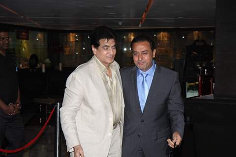 Jeetendra and Gulshan Grover at Sahara Pariwar Bash For Padma Shri Sridevi