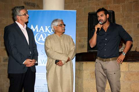 John Abraham celebrate World Wish Day