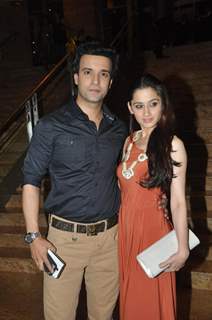 Aamir Ali and Sanjeeda Sheikh at New News Channel Launch Marathi Jai Maharashtra