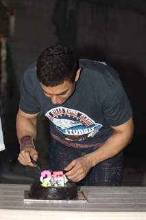 Aamir Khan interacts with the media on competing 25 glorious years