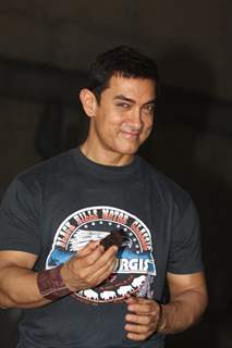 Aamir Khan interacts with the media on competing 25 glorious years