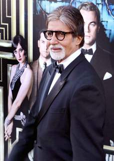 Amitabh Bachchan at Red Carpet Arrival for World Premiere of The Great Gatsby